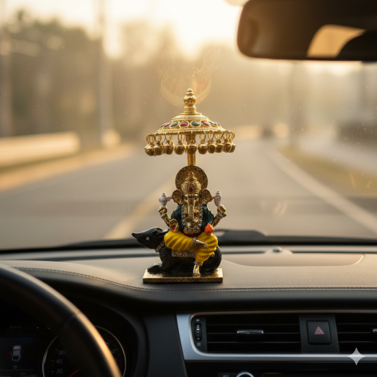 ST/1320/M UMBER MOUSE GANESH 